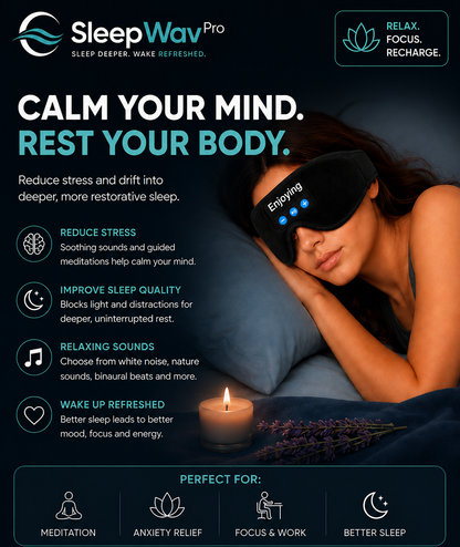 SleepWav Pro Bluetooth Sleeping Mask