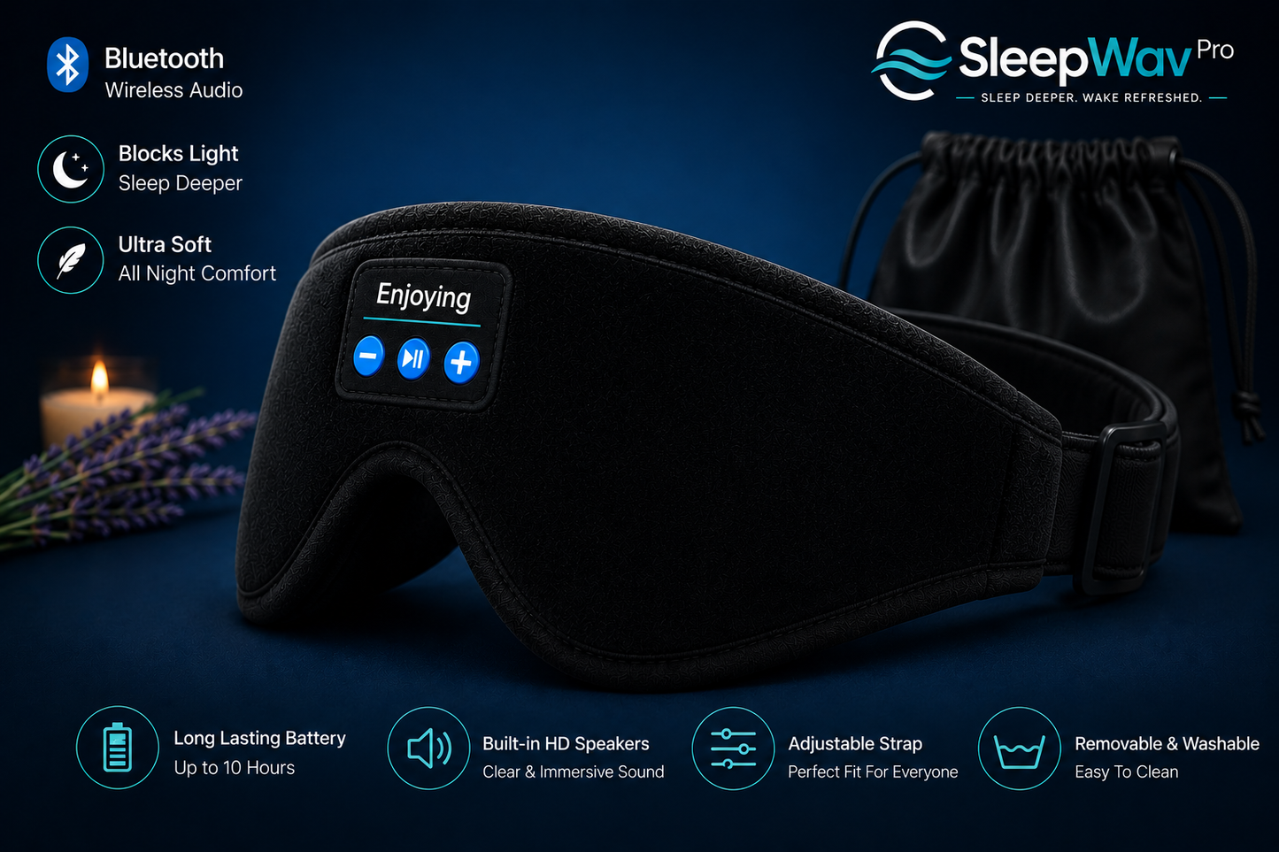 SleepWav Pro Bluetooth Sleeping Mask