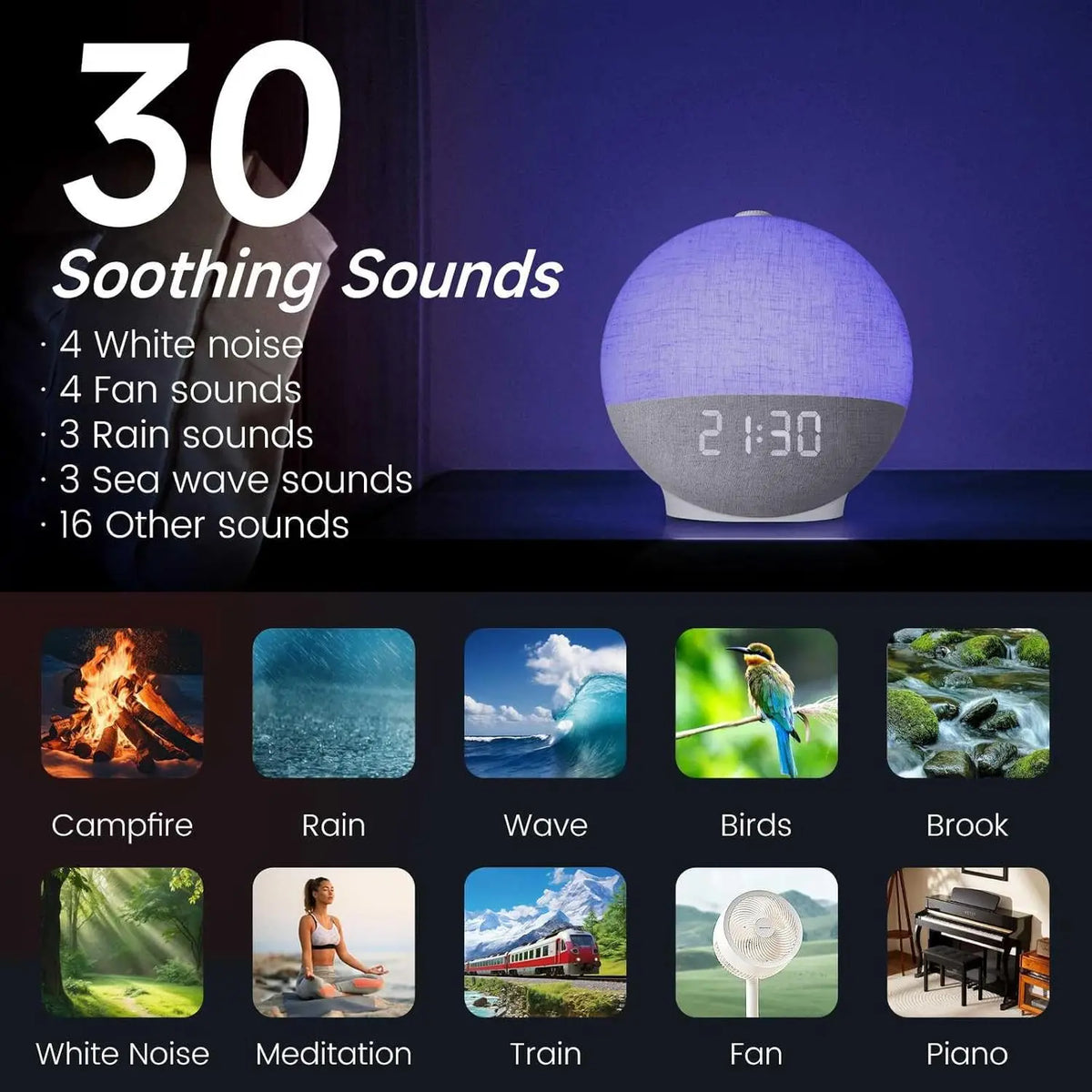 SleepWav Pro Sunrise Alarm Clock