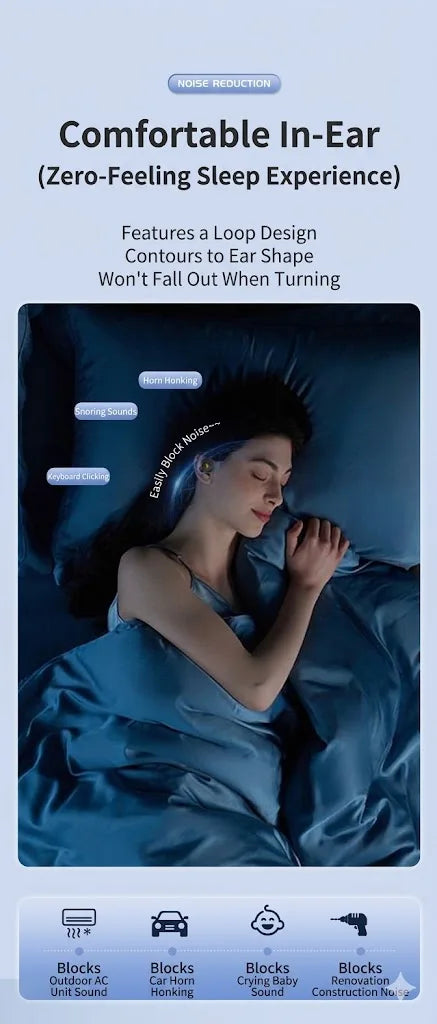SleepWav Pro Noise Cancelling Ear Plugs