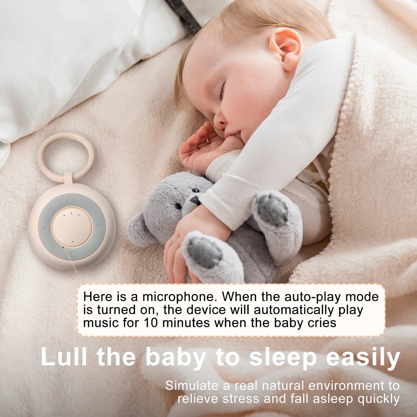 SleepWav Pro Portable Baby Sound Machine